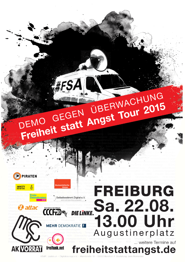 FsA15 Freiburg - Plakat
